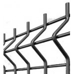 Панель евроограждения 3D оцинкованная Панель евроограждения 3D оцинкованная